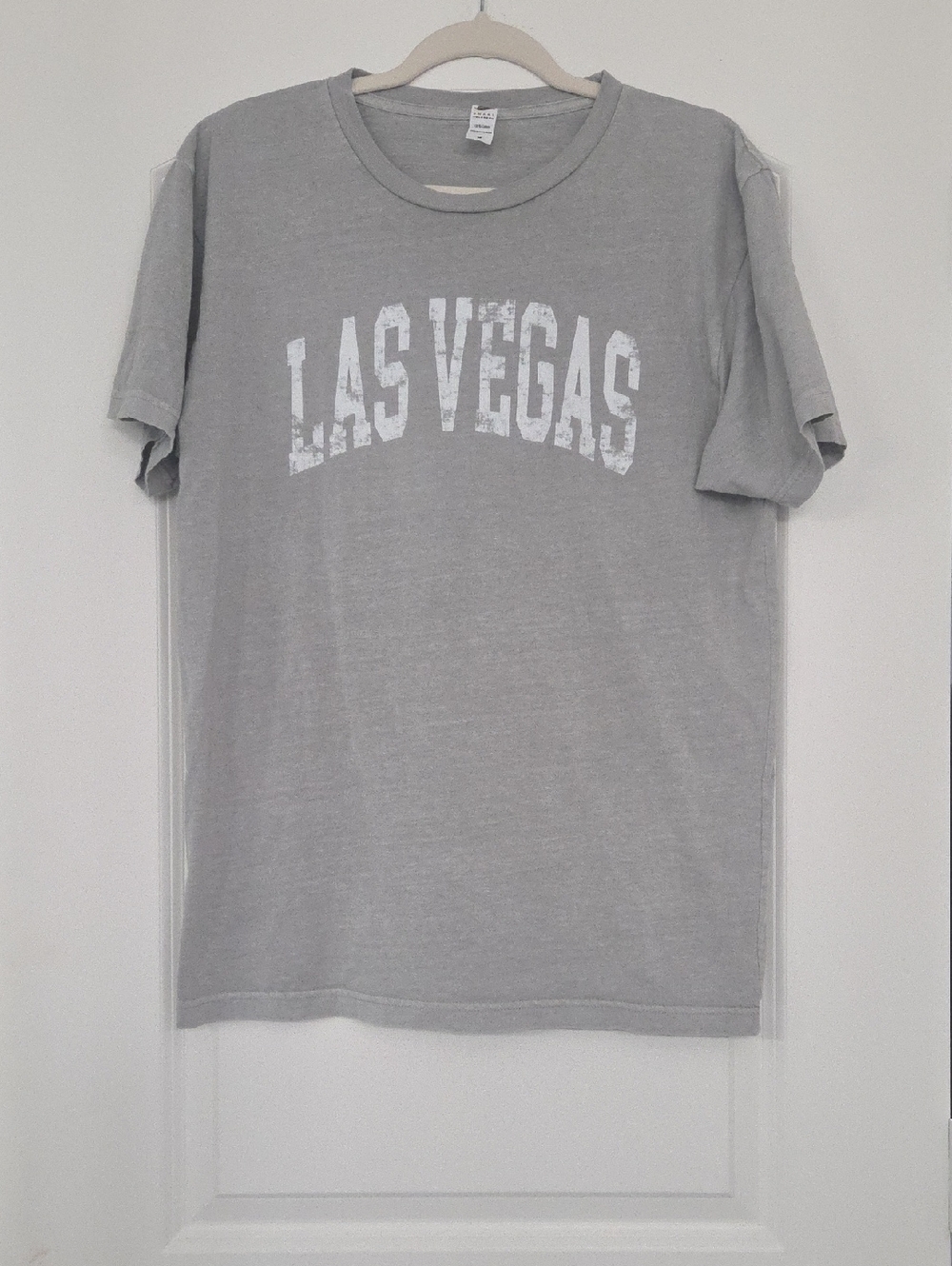 Nice Silver/gray, Soft Cotton, Las Vegas Tee Shirt In Great Condition!  Unisex🎲